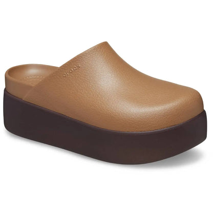 Crocs Women’s Dylan Platform Clogs, Slip-On Platform Mule Shoes