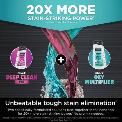 Shark StainStriker HairPro Portable Spot & Stain Cleaner, Deep Upholstery & Carpet Washer, Model PX251