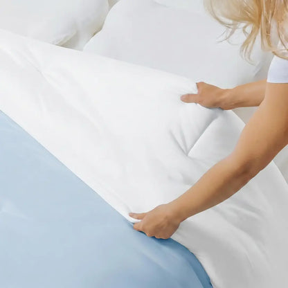 Mellow Sleep MarshMellow Comforter, Double‑Stuffed Ultra‑Soft A‑Class Fabric, Heat‑Adaptive Vegan Fill, OEKO‑TEX Certified, Machine Washable, Solves Night‑Time Overheating & Sweaty Sleep