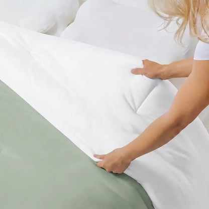 Mellow Sleep MarshMellow Comforter, Double‑Stuffed Ultra‑Soft A‑Class Fabric, Heat‑Adaptive Vegan Fill, OEKO‑TEX Certified, Machine Washable, Solves Night‑Time Overheating & Sweaty Sleep