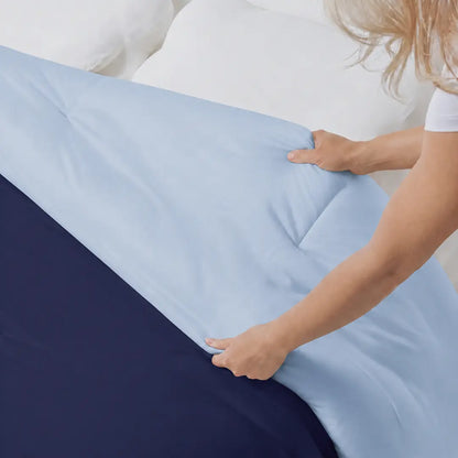 Mellow Sleep MarshMellow Comforter, Double‑Stuffed Ultra‑Soft A‑Class Fabric, Heat‑Adaptive Vegan Fill, OEKO‑TEX Certified, Machine Washable, Solves Night‑Time Overheating & Sweaty Sleep